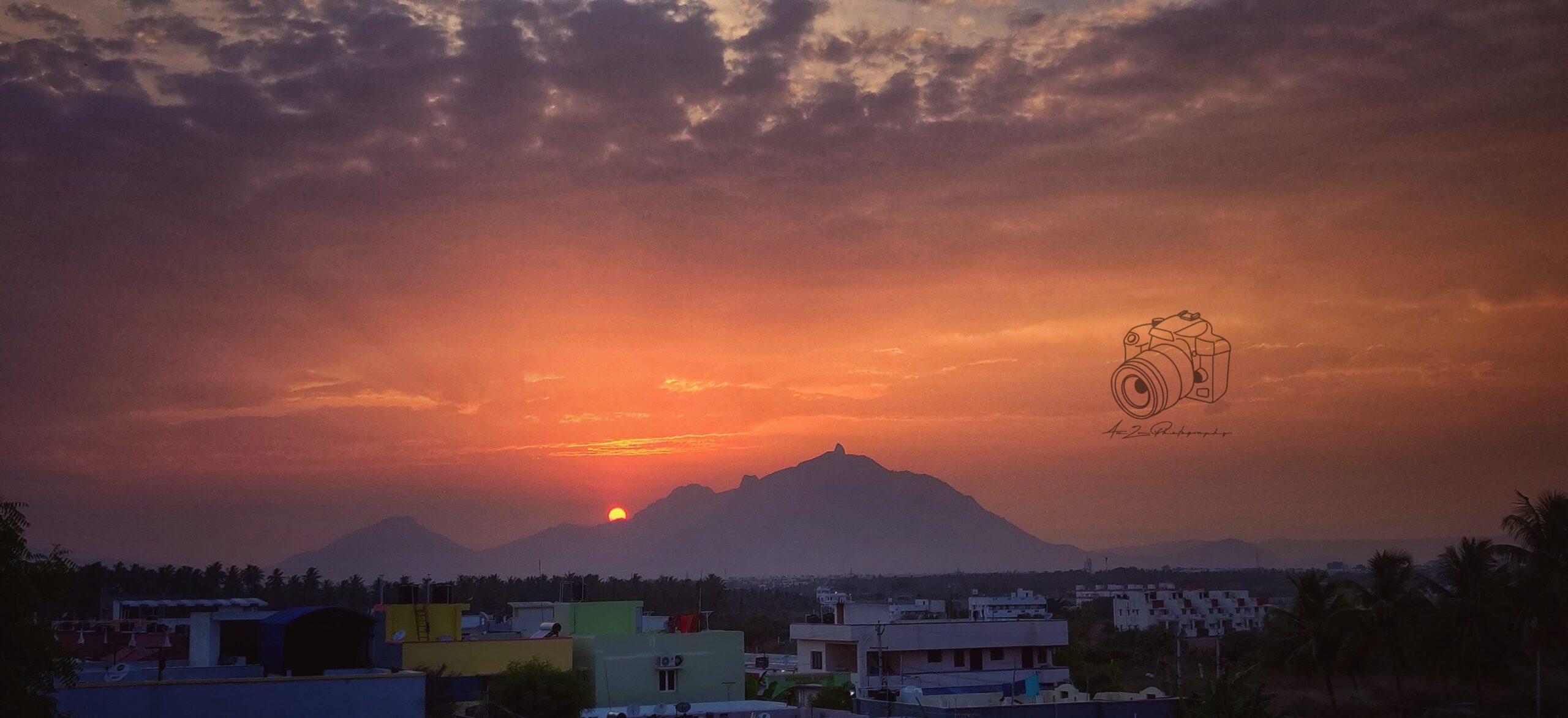 Sunset From Hill